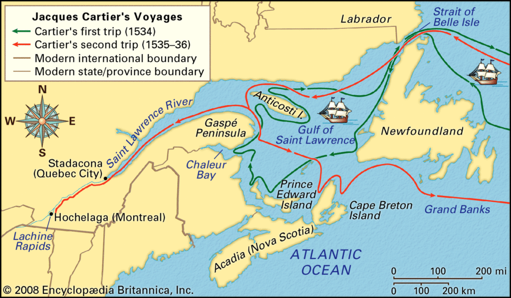 Jacques Cartier Voyages