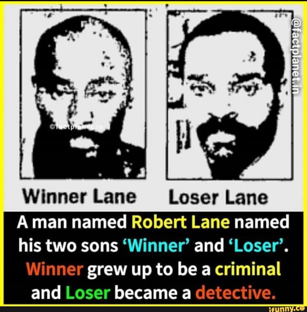 Winner Lane - Loser Lane 