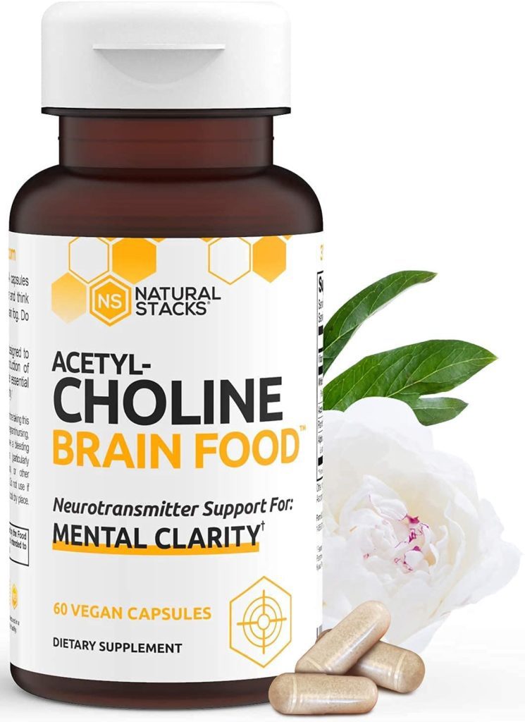 Acetylcholine Brain Food with Alpha GPC Choline 